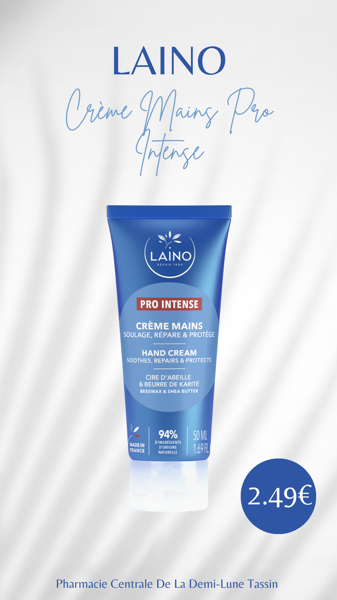 Laino crème mains